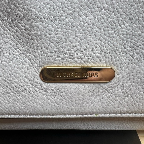 Michael Kors Pebbled Leather Clutch with Removable Strap - Picture 6 of 16